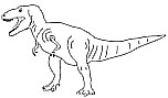 dinozaur tyranozaur